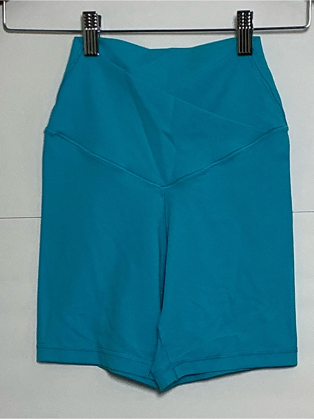 OFFLINE by Aerie Real Me Teal Crossover Bike Shorts M